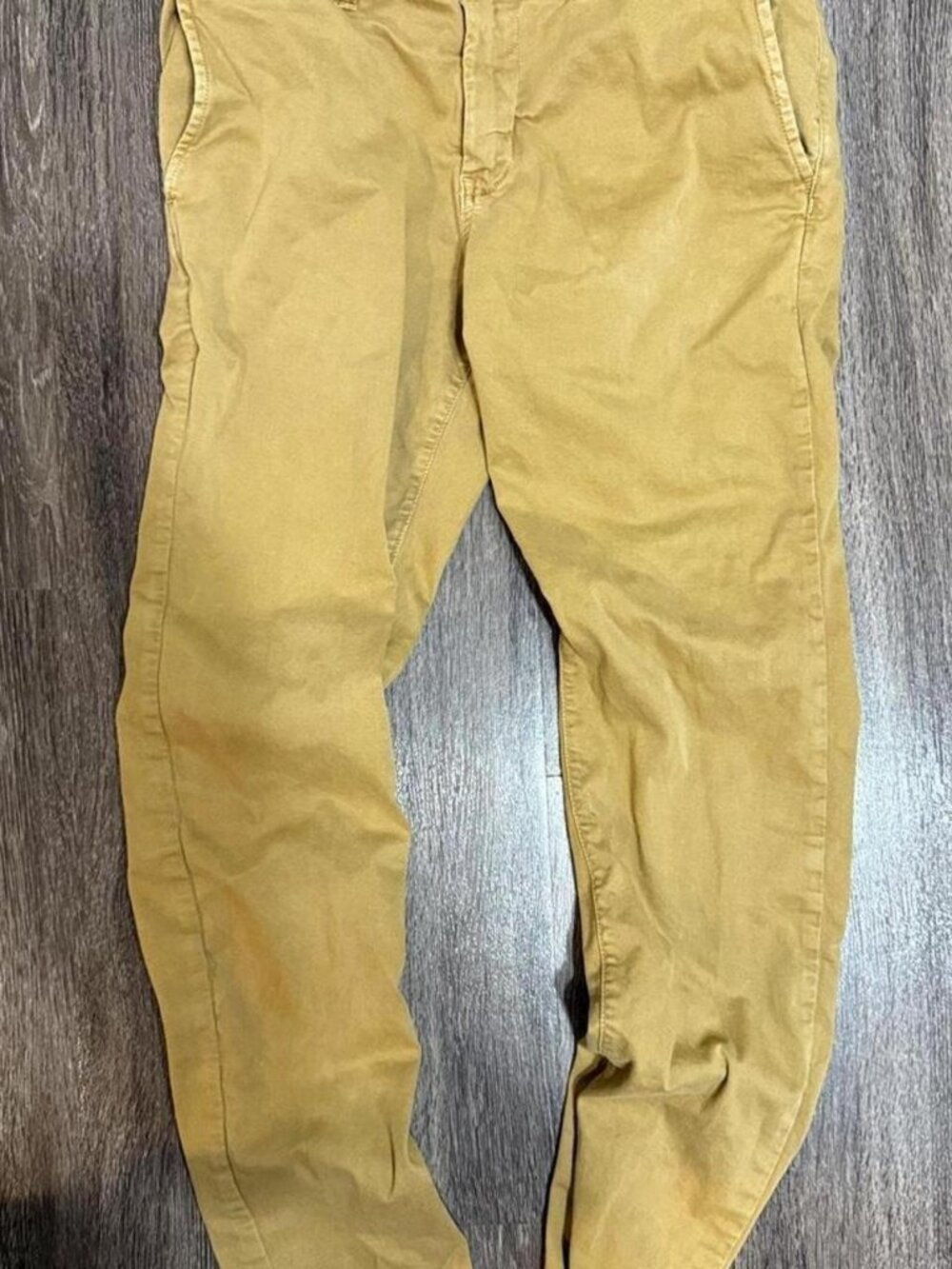 American Eagle pants tan chino Extreme Flex waist 32